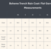 Faire Child Boheme Trench Rain Coat - Thumbnail 4