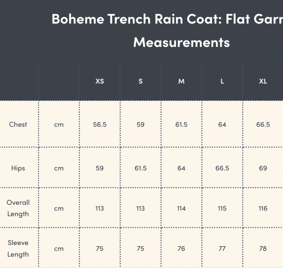 Faire Child Boheme Trench Rain Coat - Image 4 of 4