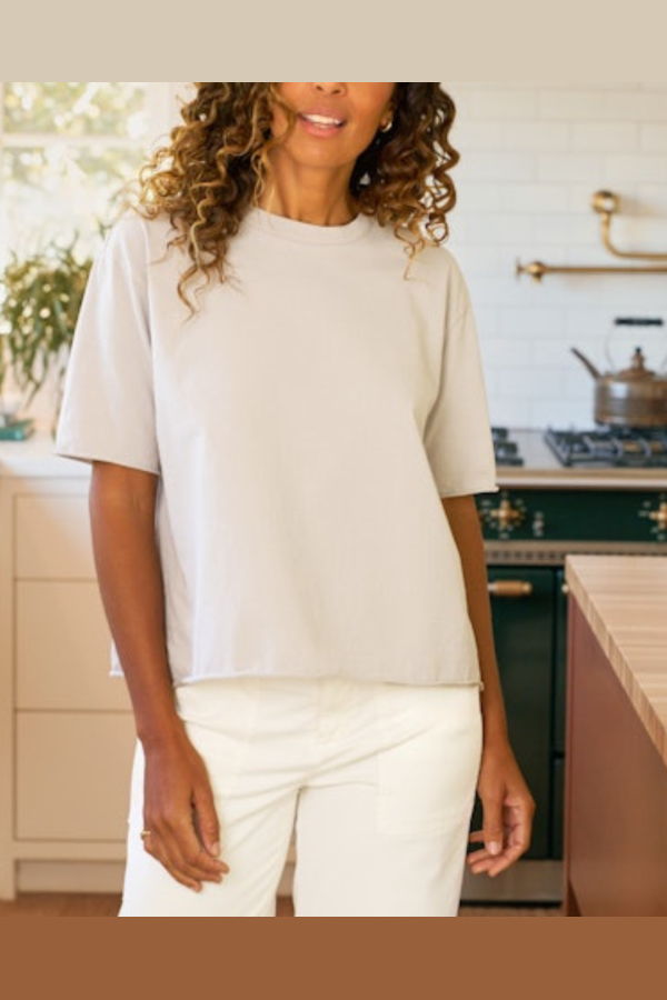 Frank & Eileen Perry NYC Crewneck Tee - Stone