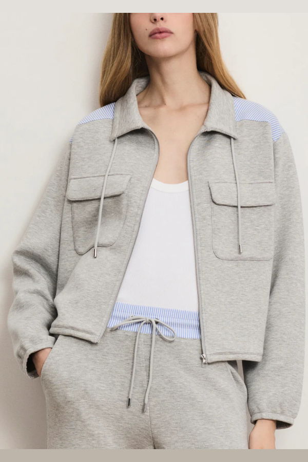 Veronica Beard Stellant Jacket - Light Heather Grey