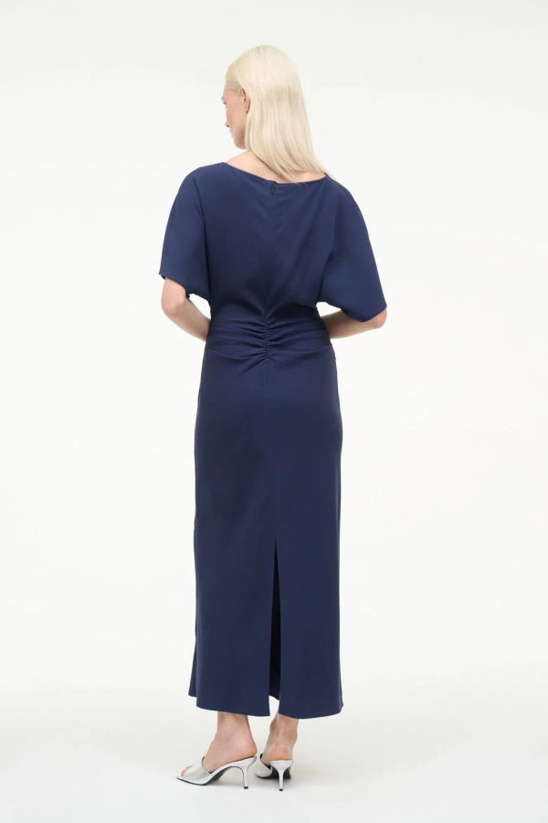 Staud Amelie Dress - Navy