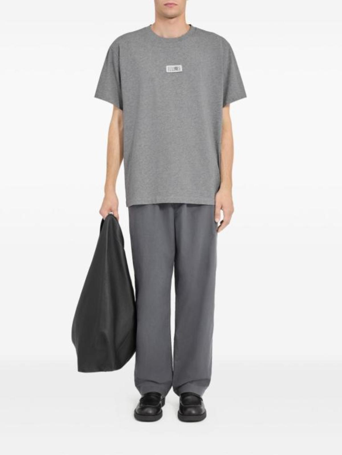 MM6 Maison Margiela Polished Palladio T-Shirt - POLISHED PALLADIO - Image 3 of 5