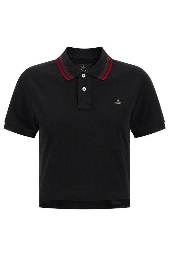 Vivienne Westwood 1H010004J00AUN401 Polo Shirt - Black