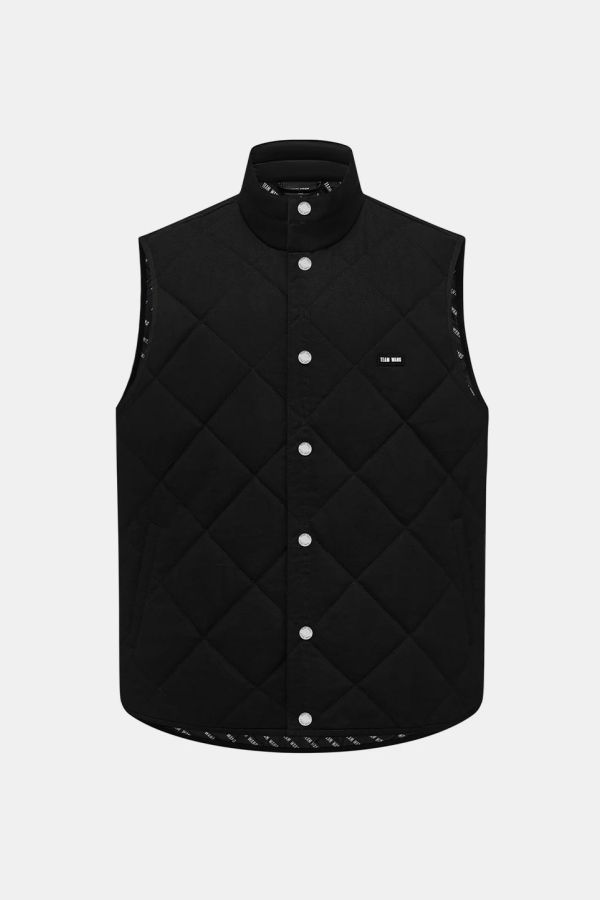 Team Wang The Original 1 Quilted Vest - Black