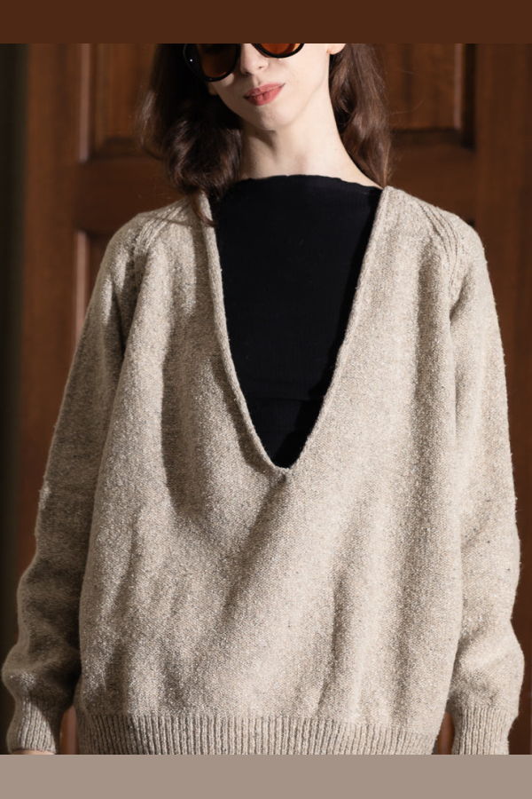 Baserange Soar V-Neck Sweater