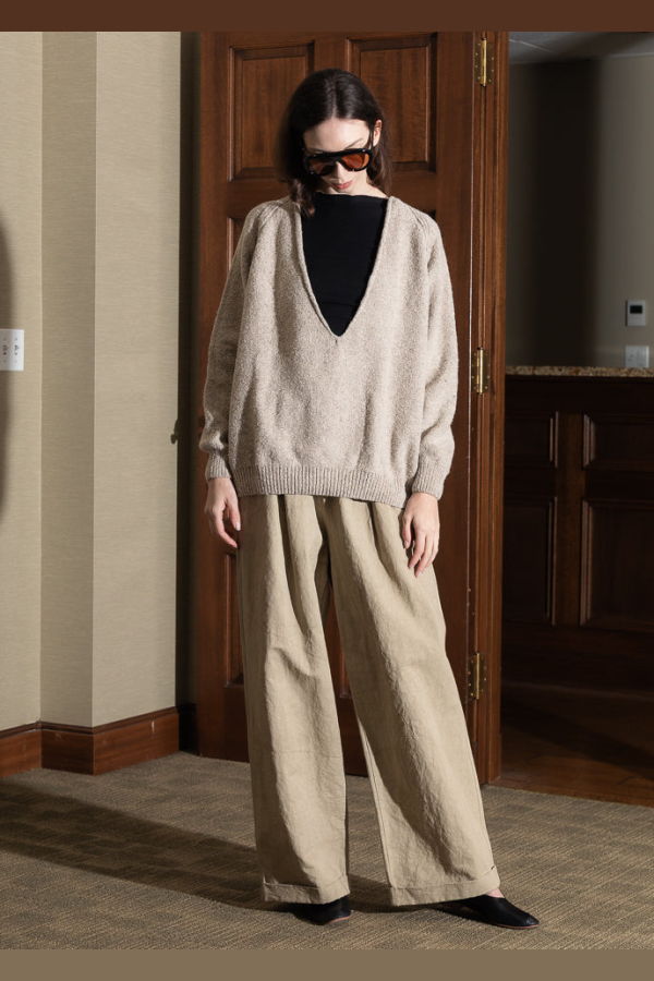 Baserange Soar V-Neck Sweater