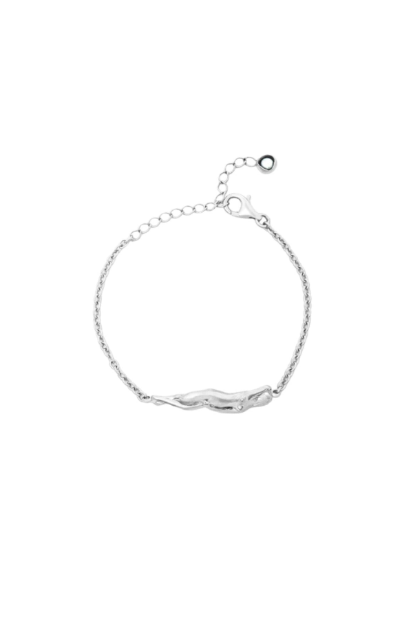 Meg Single Sleeping Venus Bracelet - Silver
