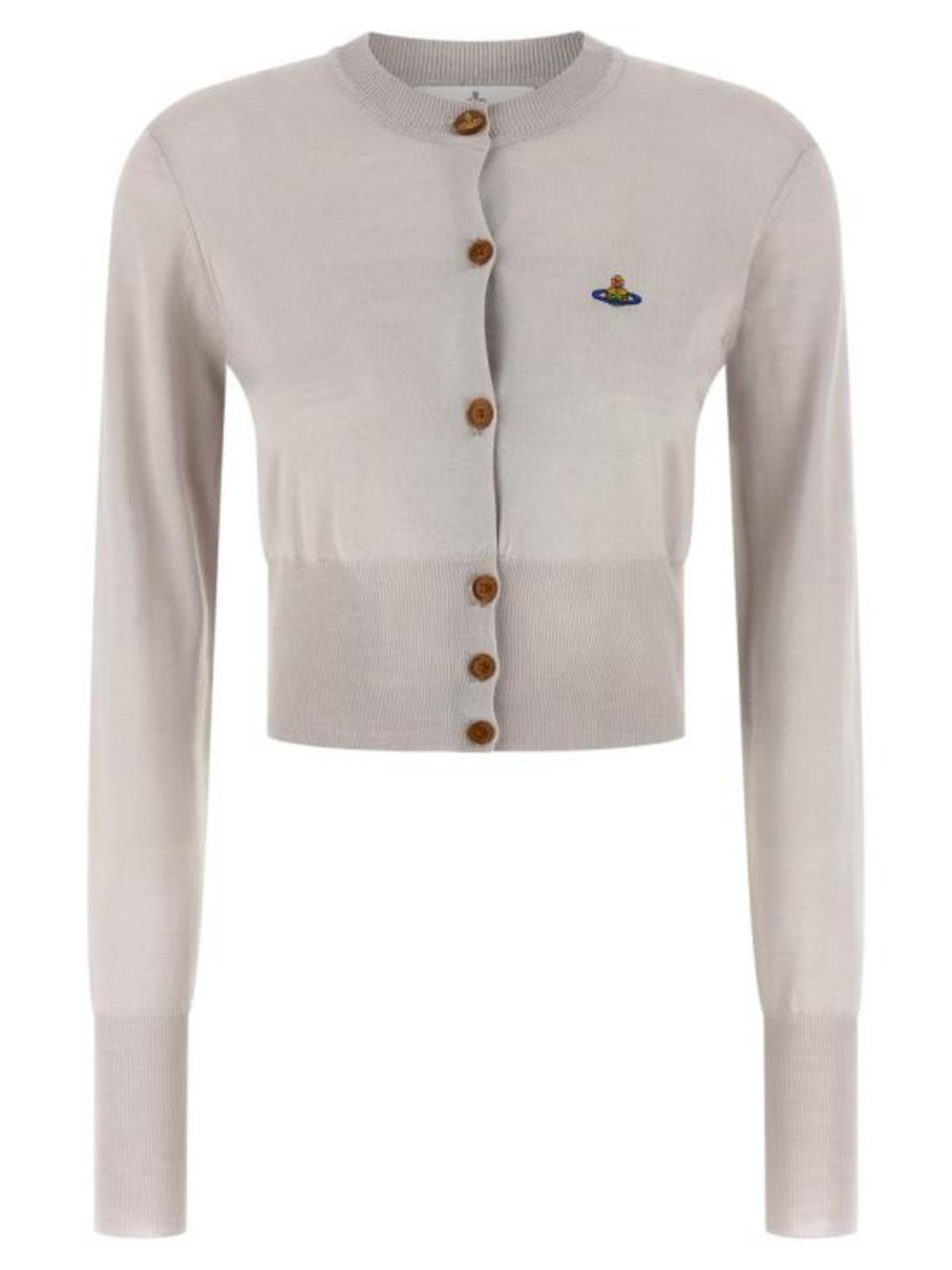Vivienne Westwood Cardigan - Light Grey - Image 1 of 4
