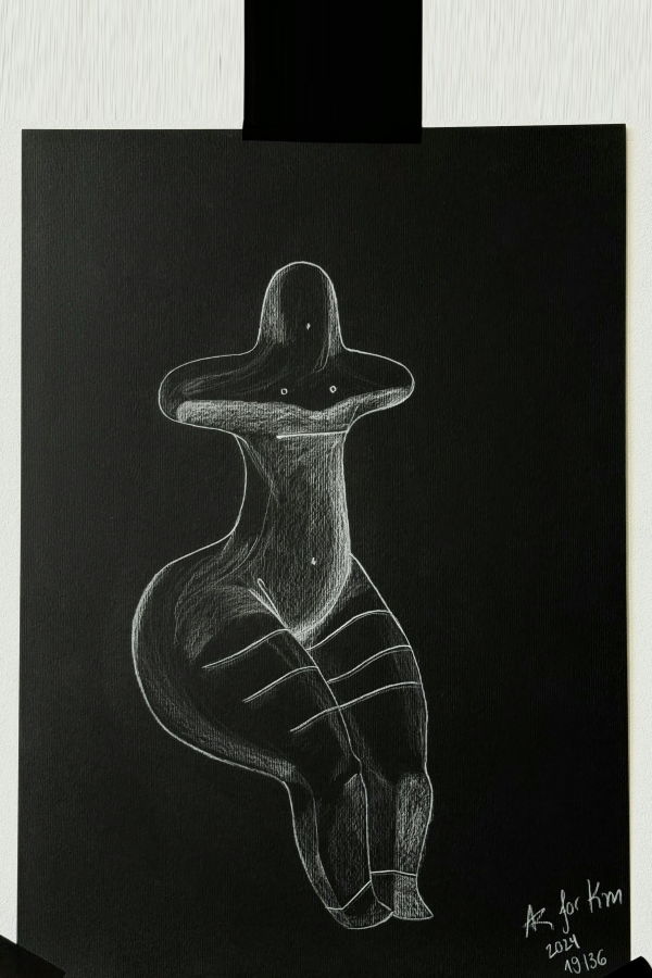 K M by L A N G E Cucuteni Mother – Series 19/36 Art Print