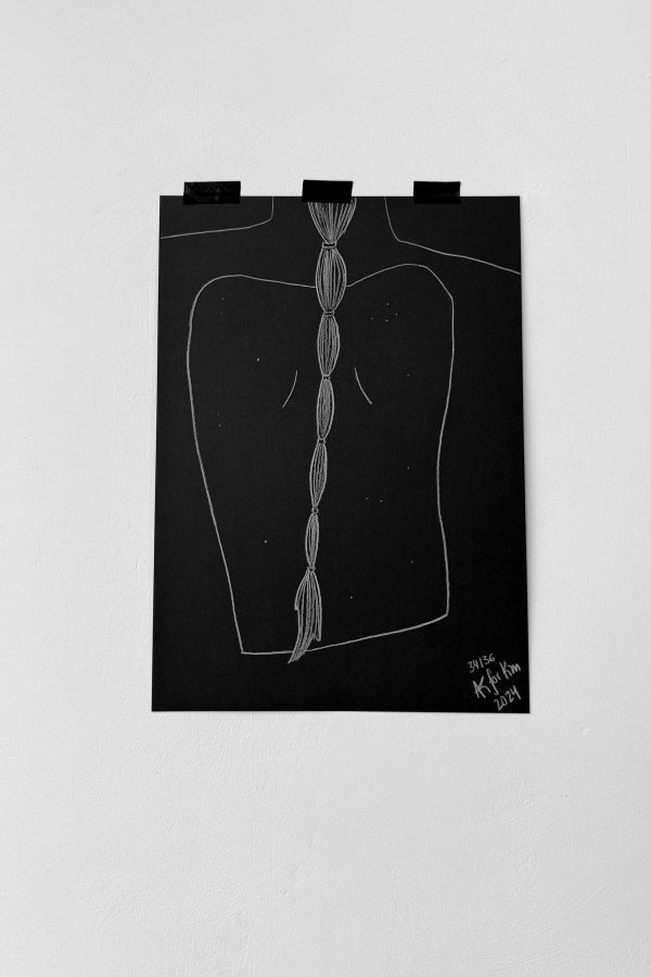 K M by L A N G E Braided Shadow – Series 34/36 Art Print