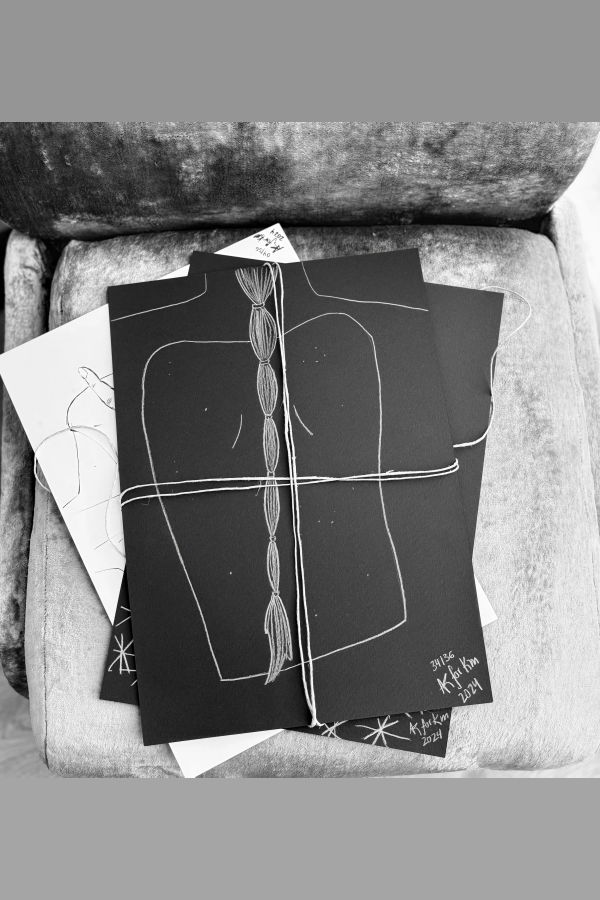 K M by L A N G E Braided Shadow – Series 34/36 Art Print