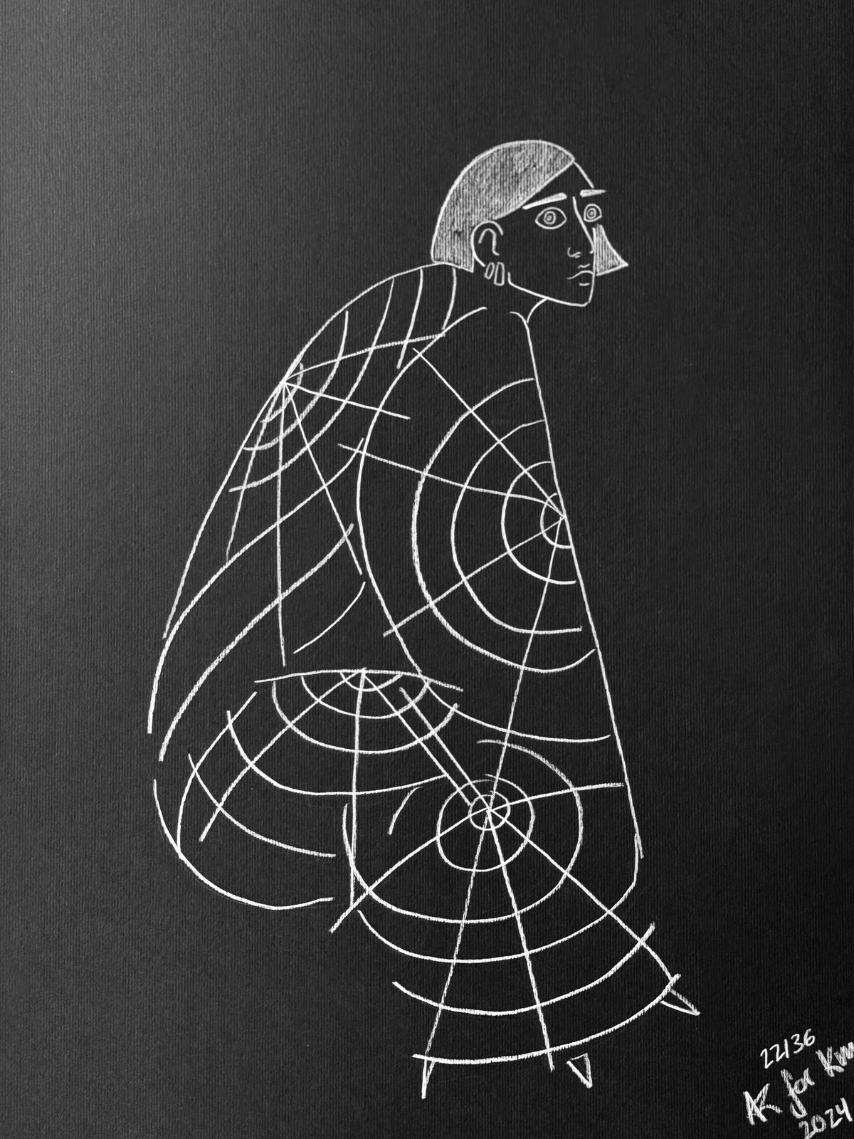 K M by L A N G E Web Whisperer Part 1 – Series 22/36 Print - Image 1 of 3