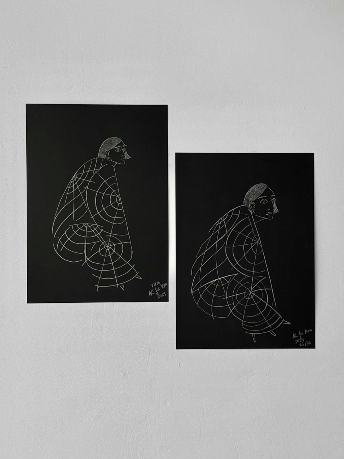 K M by L A N G E Web Whisperer Part 1 – Series 22/36 Print - Image 2 of 3