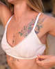 Q for Quinn En Pointelle Bralette - Natural - Thumbnail 2