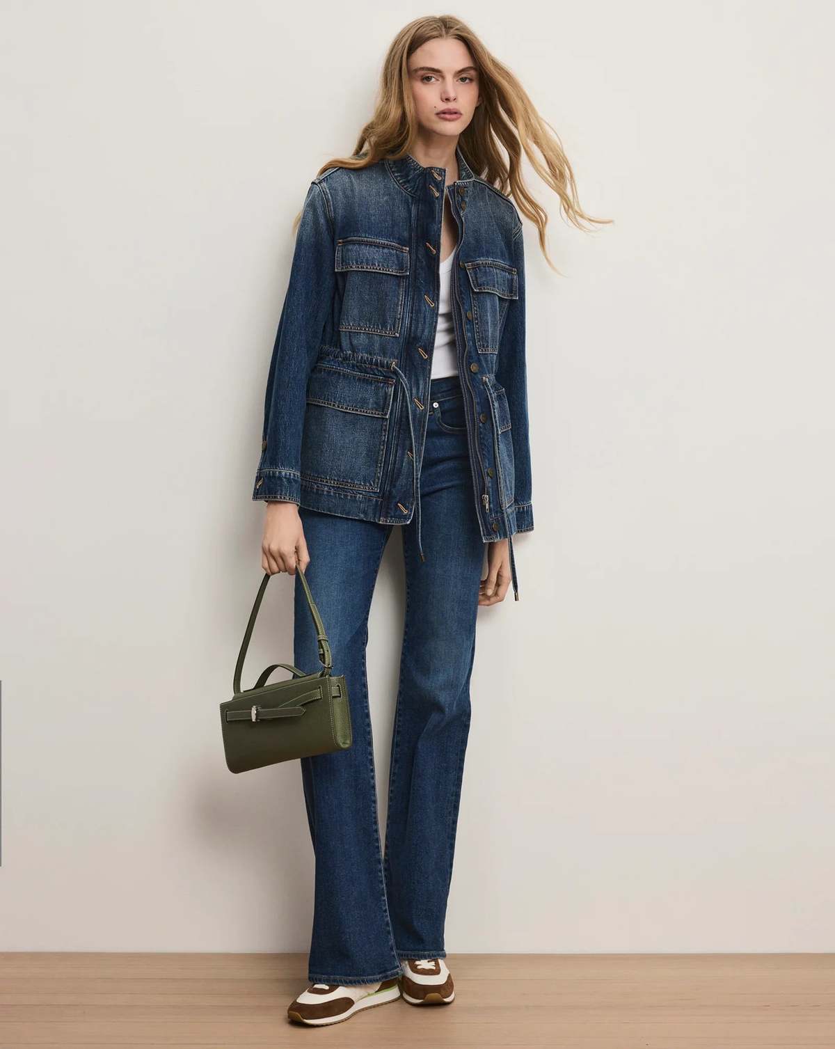 Veronica Beard Truman Denim Jacket - Image 2 of 7