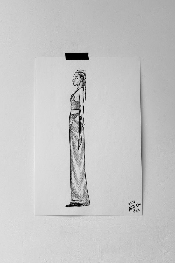 K M by L A N G E Braided Grace – Series 09/36 Art Print