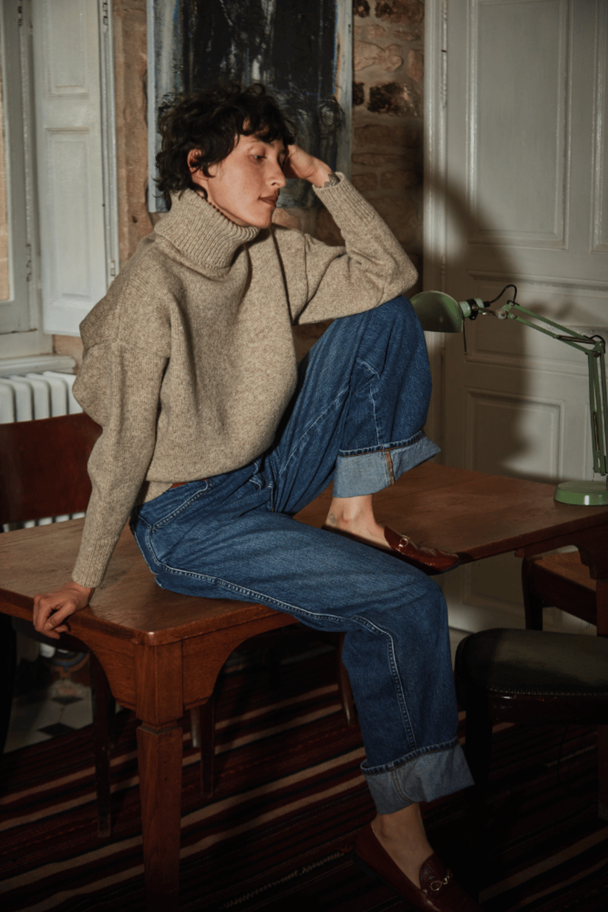 L'ENVERS THRSE Wool Sweater - Gray - Image 4 of 6