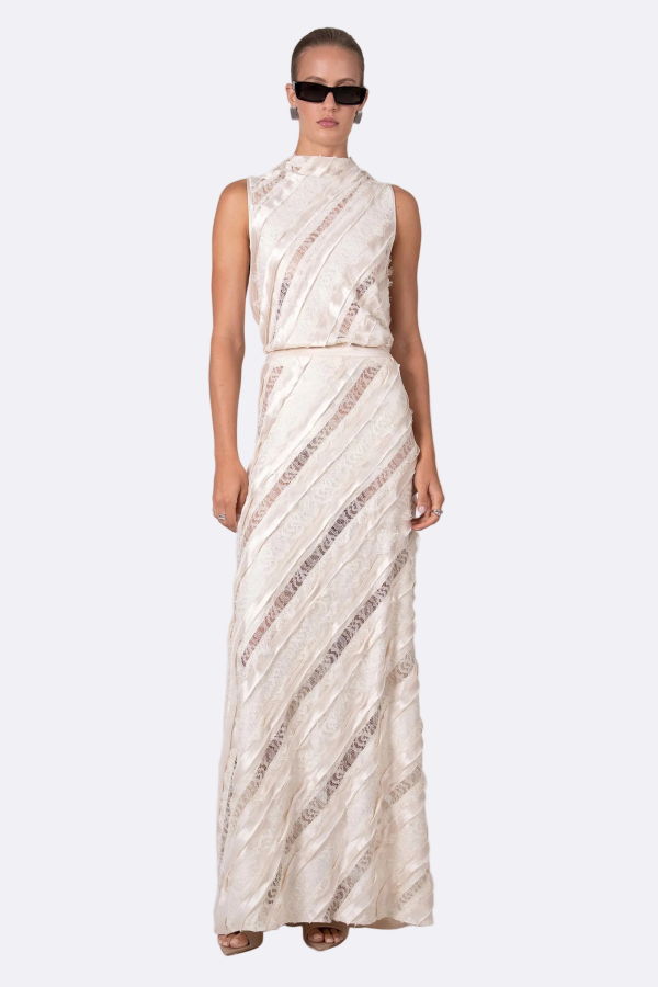 Nonchalant Label Reene Top - Champagne