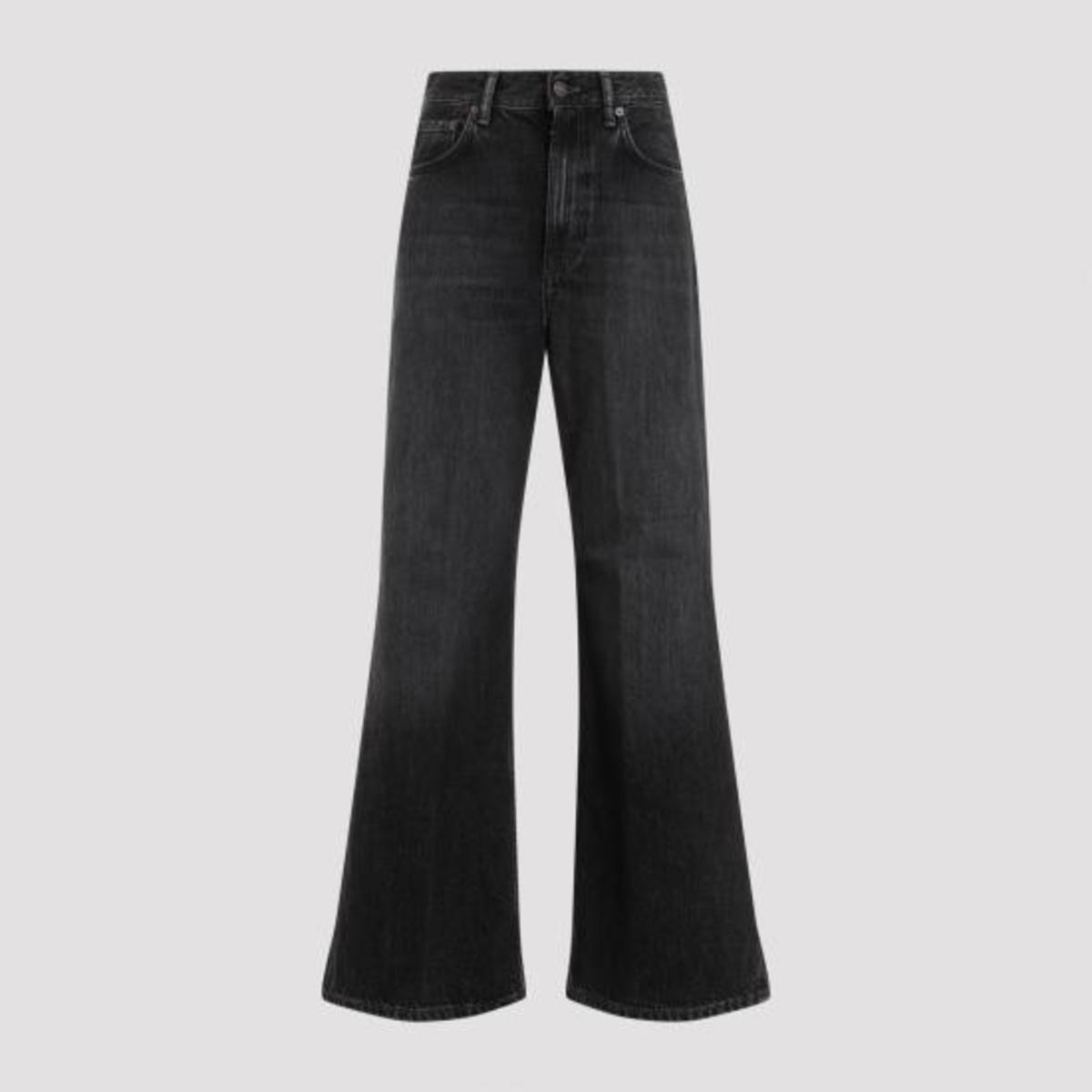 Acne Studios Denim Pants - Black - Image 1 of 5