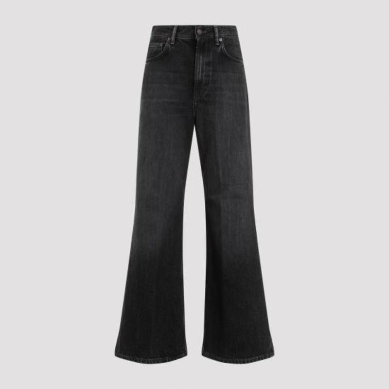Acne Studios Denim Pants - Black