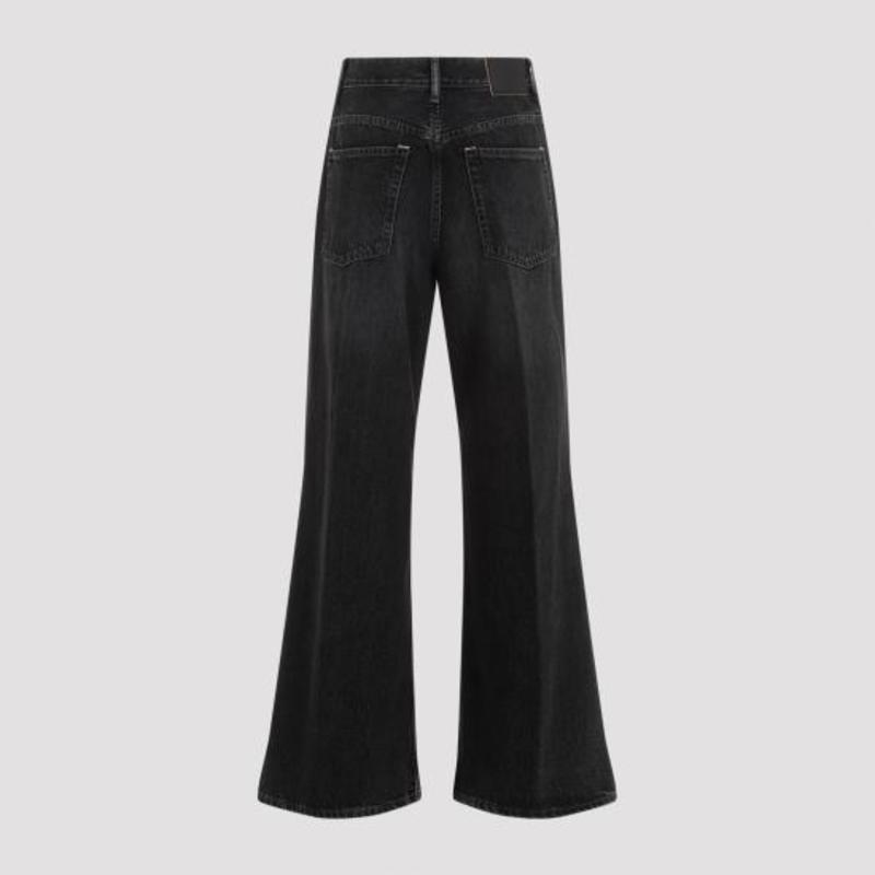 Acne Studios Denim Pants - Black