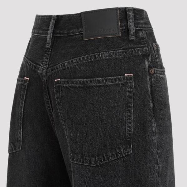 Acne Studios Denim Pants - Black