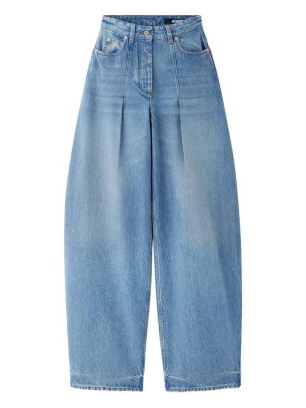 Jacquemus Denim Pants - Blue Tabac