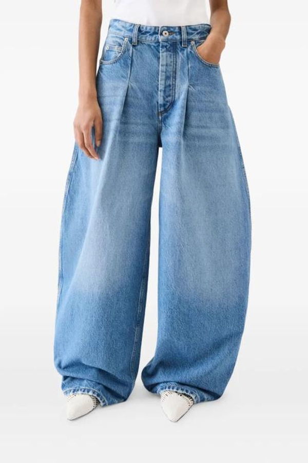 Jacquemus Denim Pants - Blue Tabac