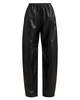 La Ligne Leather Barrel Colby Pant Pants - Black - Thumbnail 1