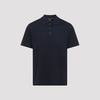 Brioni Cotton Polo Shirt - Navy Blue - Thumbnail 1