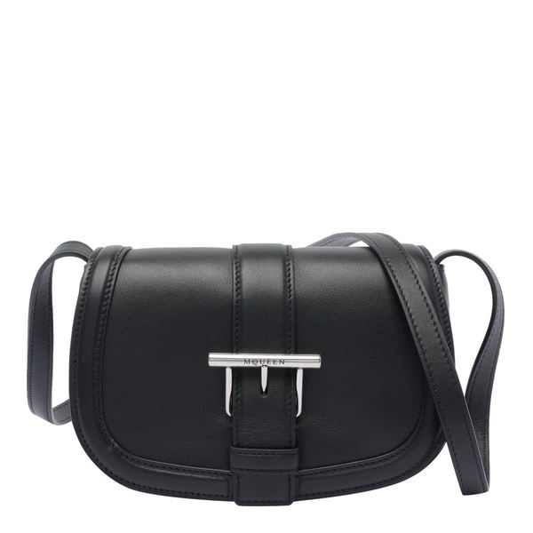 Alexander McQueen Mcqueen T-bar Satchel Bag - Black