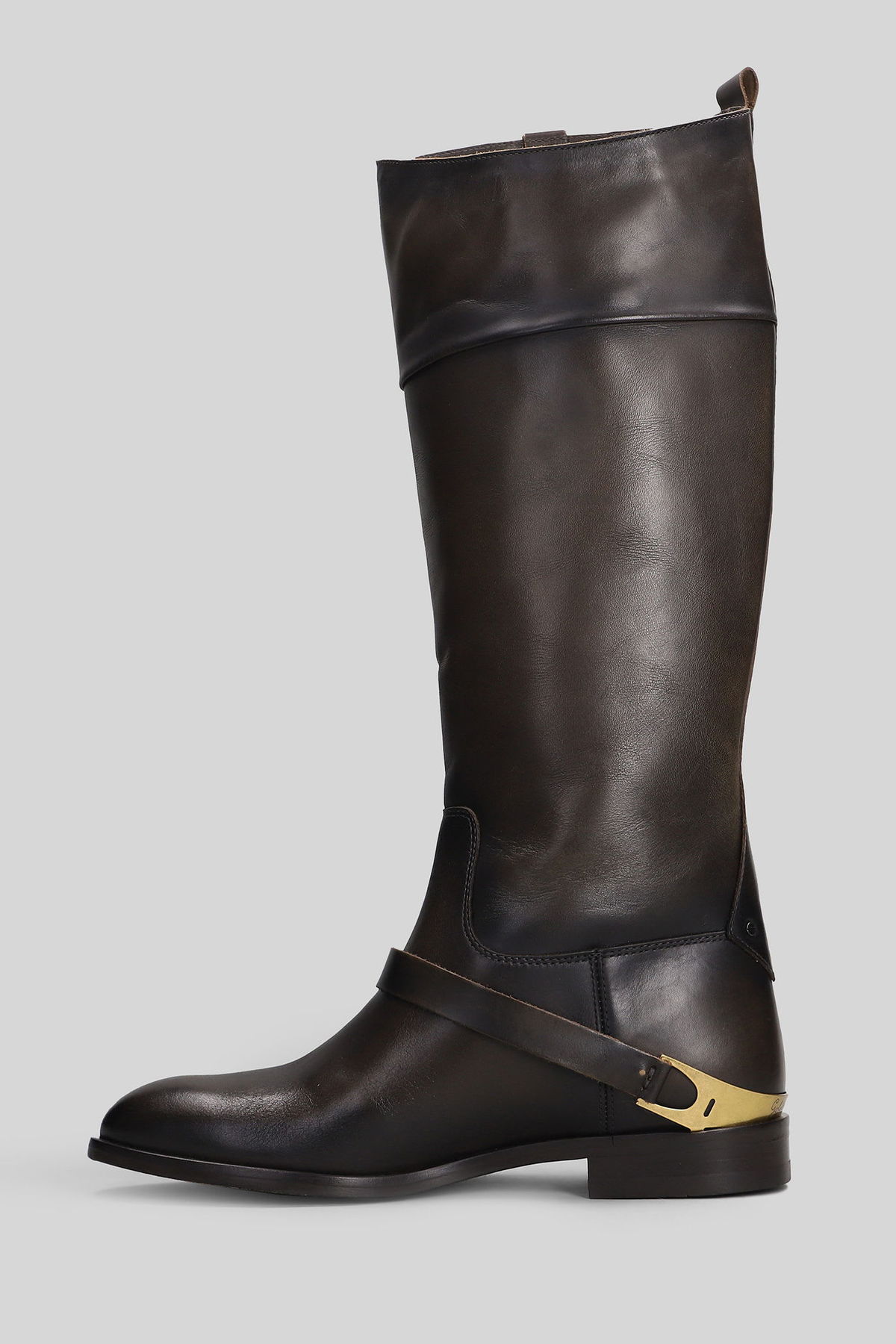 Golden Goose Charlie Low Heel Boots - Brown - Image 3 of 5