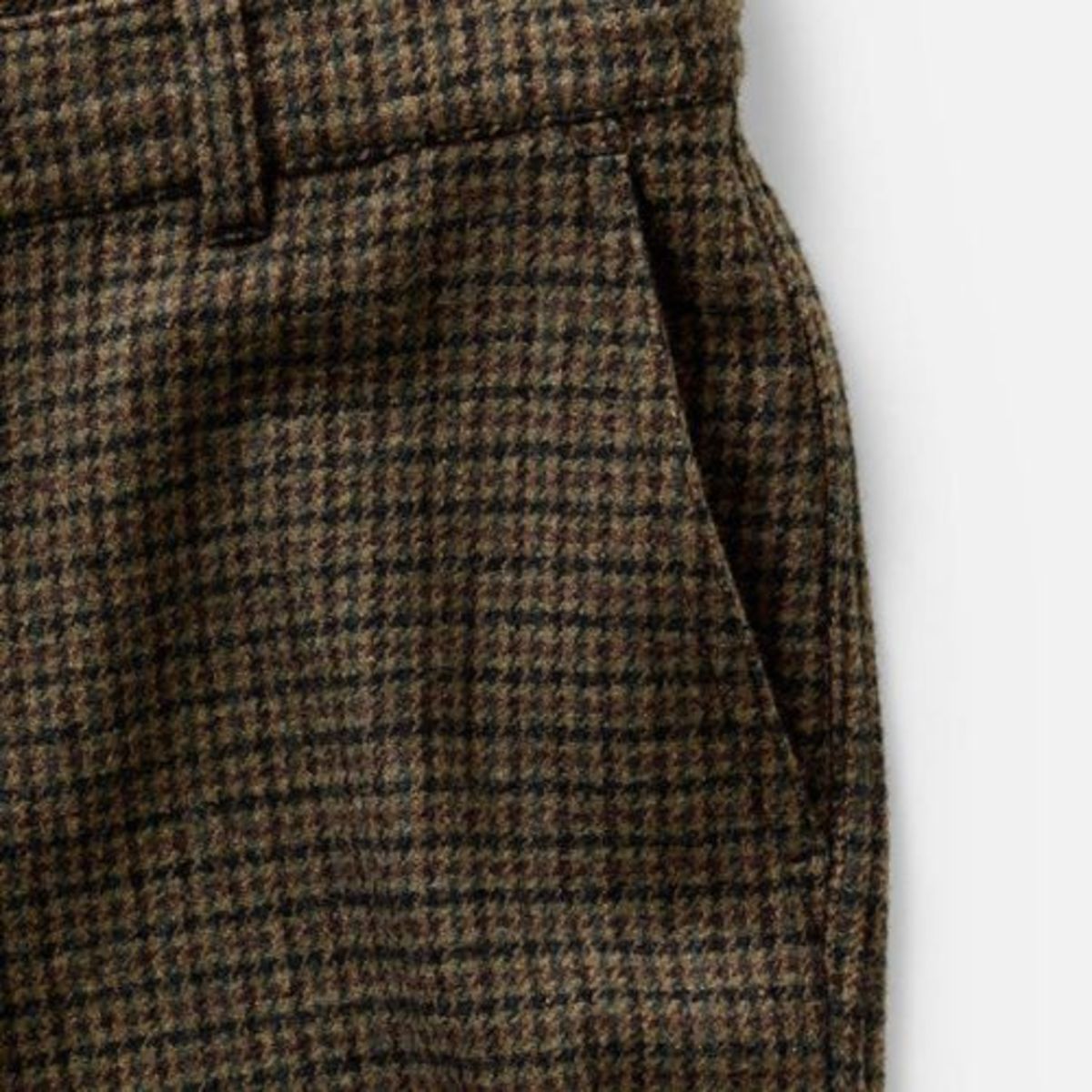 Taylor Stitch Carmel Pant - Timber Guncheck Italian Wool - Image 2 of 5