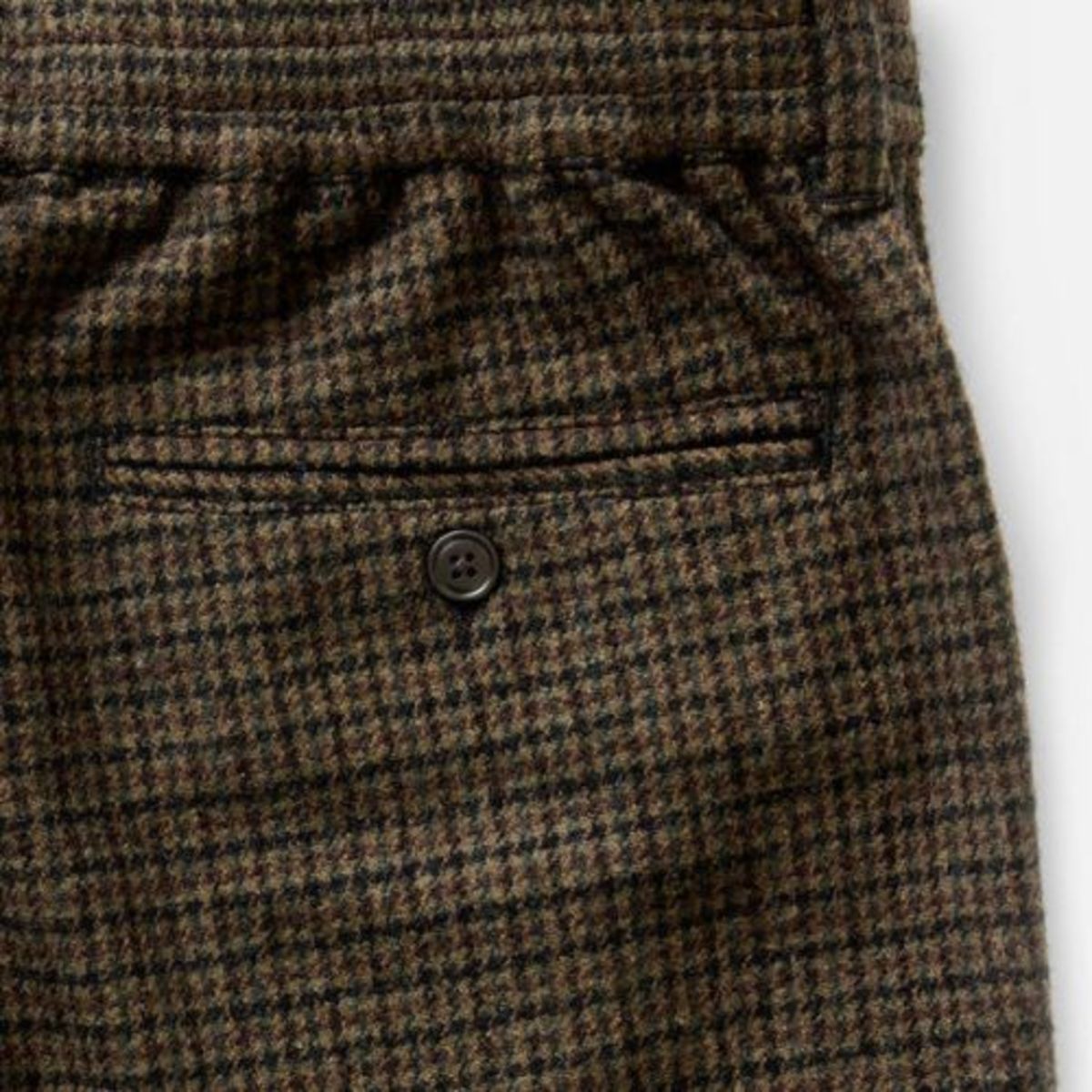 Taylor Stitch Carmel Pant - Timber Guncheck Italian Wool - Image 3 of 5