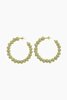 Mercedes Salazar Iraca Blanquita Earrings - Natural - Thumbnail 1