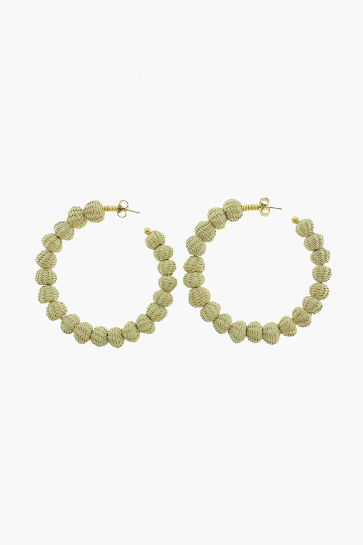 Mercedes Salazar Iraca Blanquita Earrings - Natural - Image 1 of 1