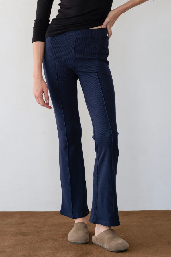 Donni. The Rib Kick Flare Pants