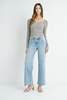 Just Black Denim The Mid Rise Wide Leg Jeans - Thumbnail 2