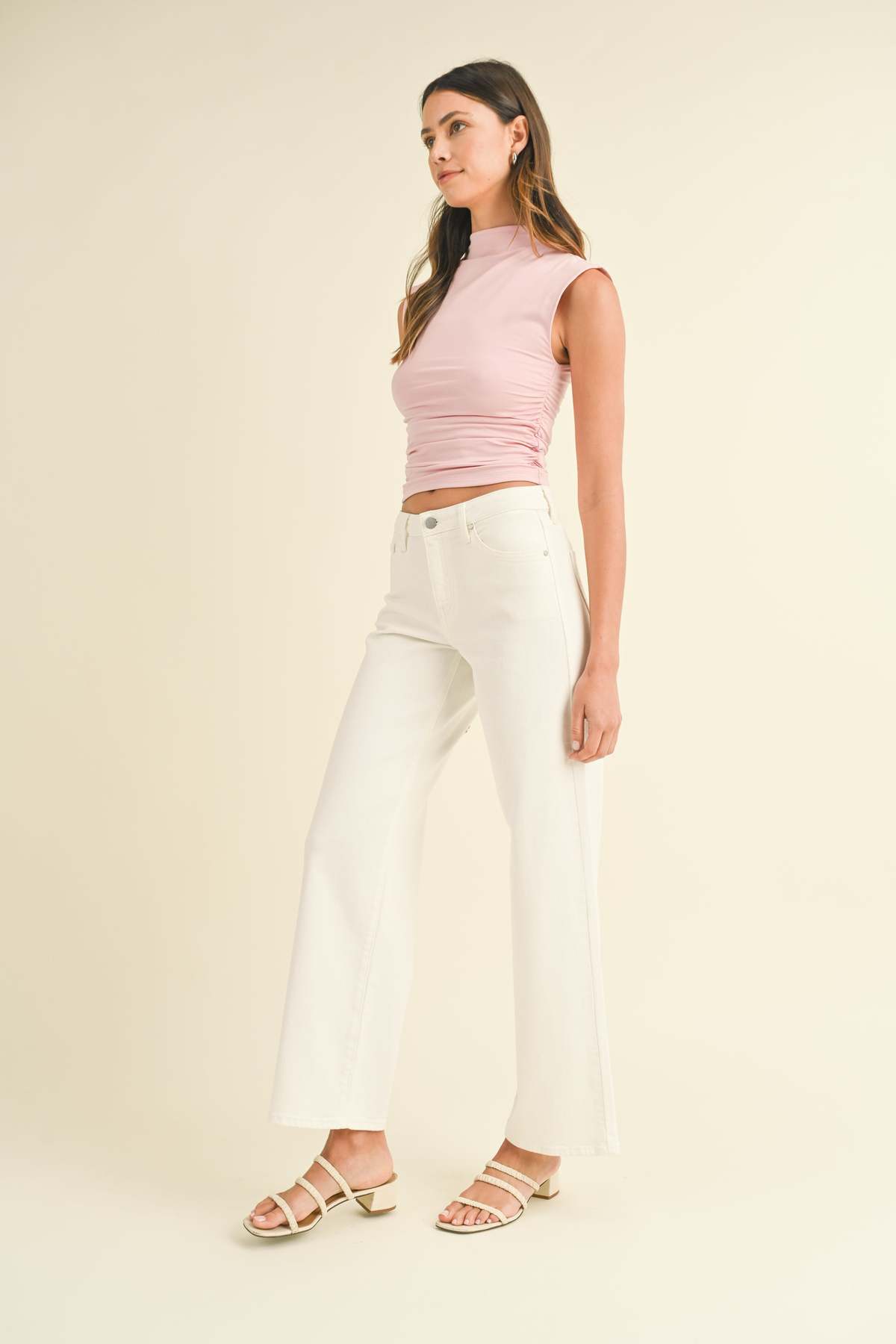 Just Black Denim The Mid Rise Wide Leg Jeans - Image 15 of 16