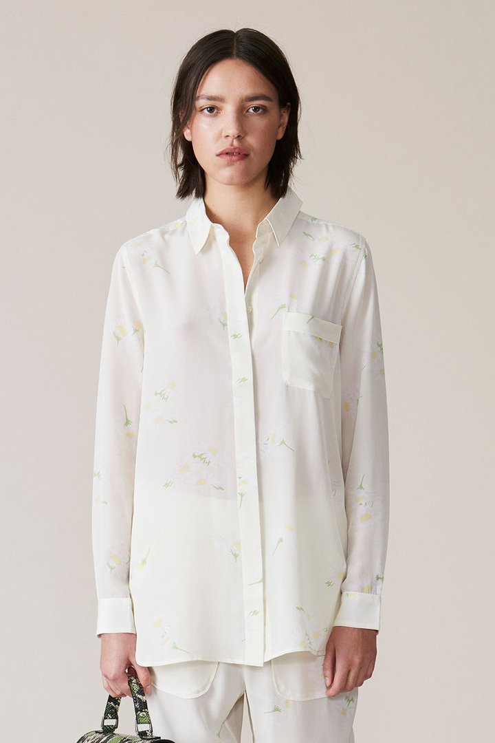 ganni nolana silk dress Ganni + Nolana Silk Maxi Dress