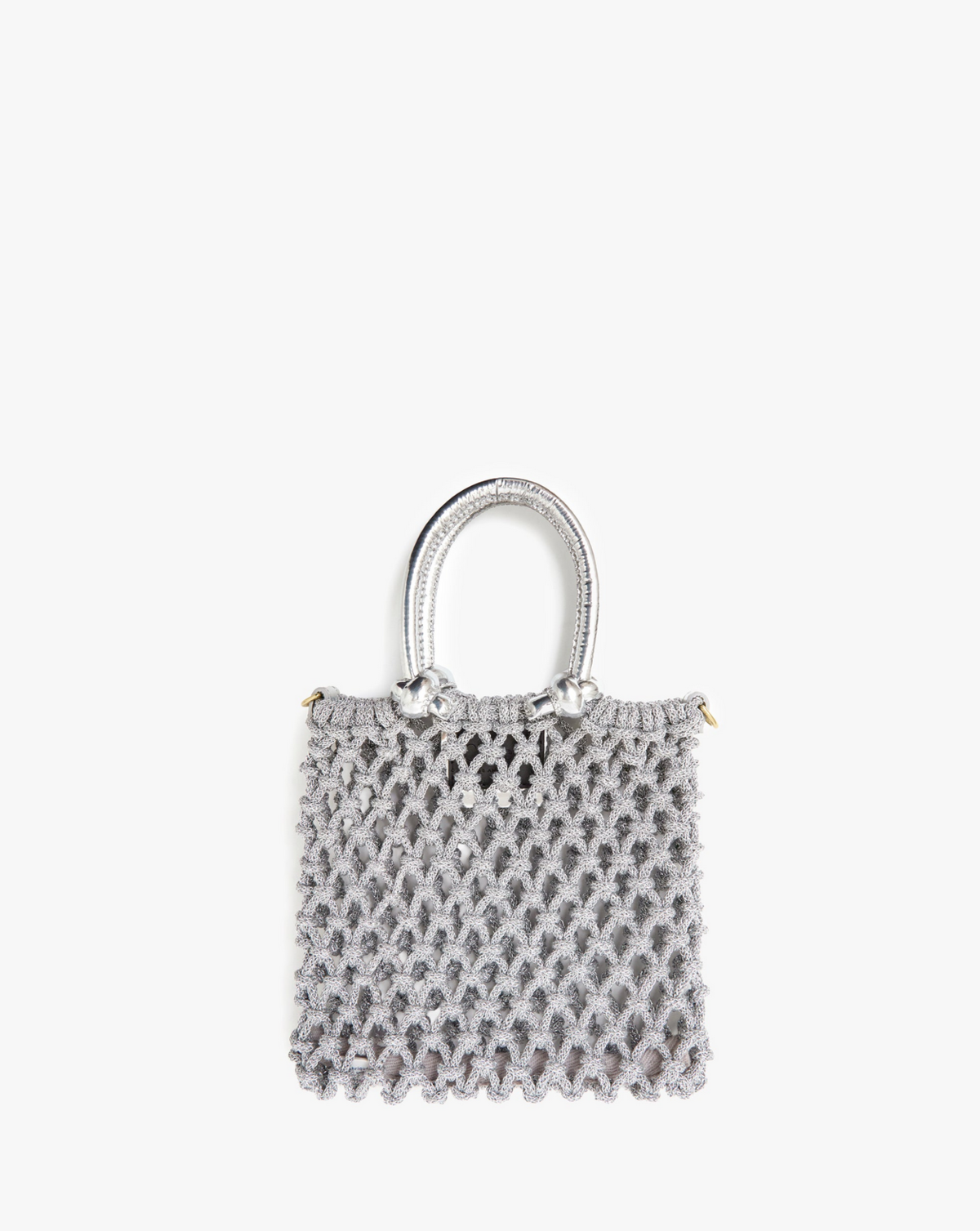 Clare V. Bianca Bag - Silver - Image 1 of 3