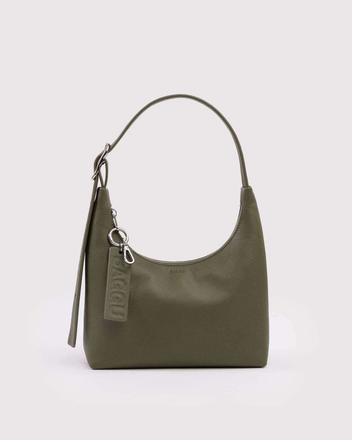 BAGGU Mini Recycled Leather Shoulder Bag - Image 3 of 4