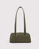 BAGGU Small Recycled Leather Bowler Handbag - Thumbnail 2