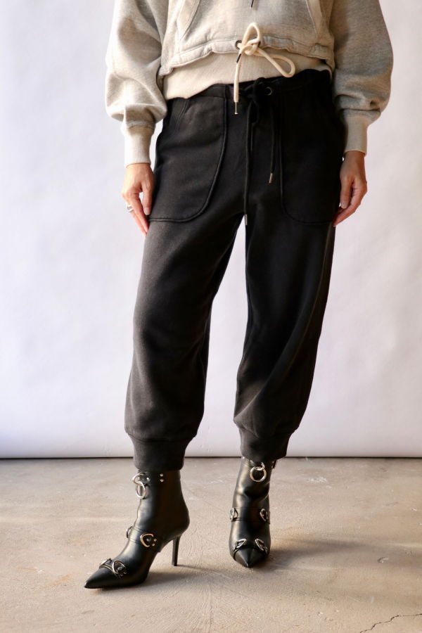 WE ARE ICONIC R13 Deconstructed Cropped Sweatpants