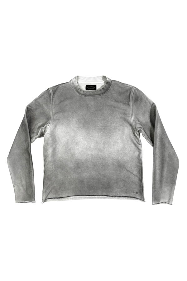 SCHAEFFER'S GARMENT HOTEL Raw Edge Crewneck Sweatshirt