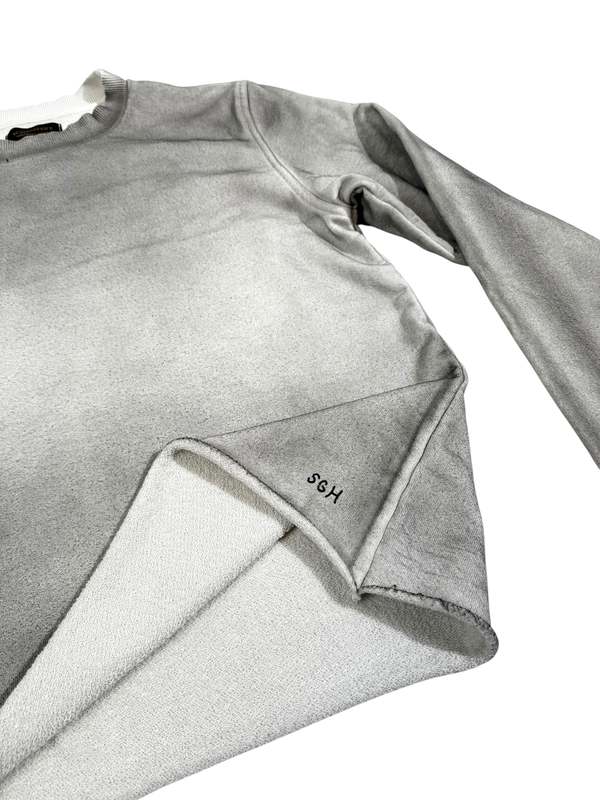 SCHAEFFER'S GARMENT HOTEL Raw Edge Crewneck Sweatshirt