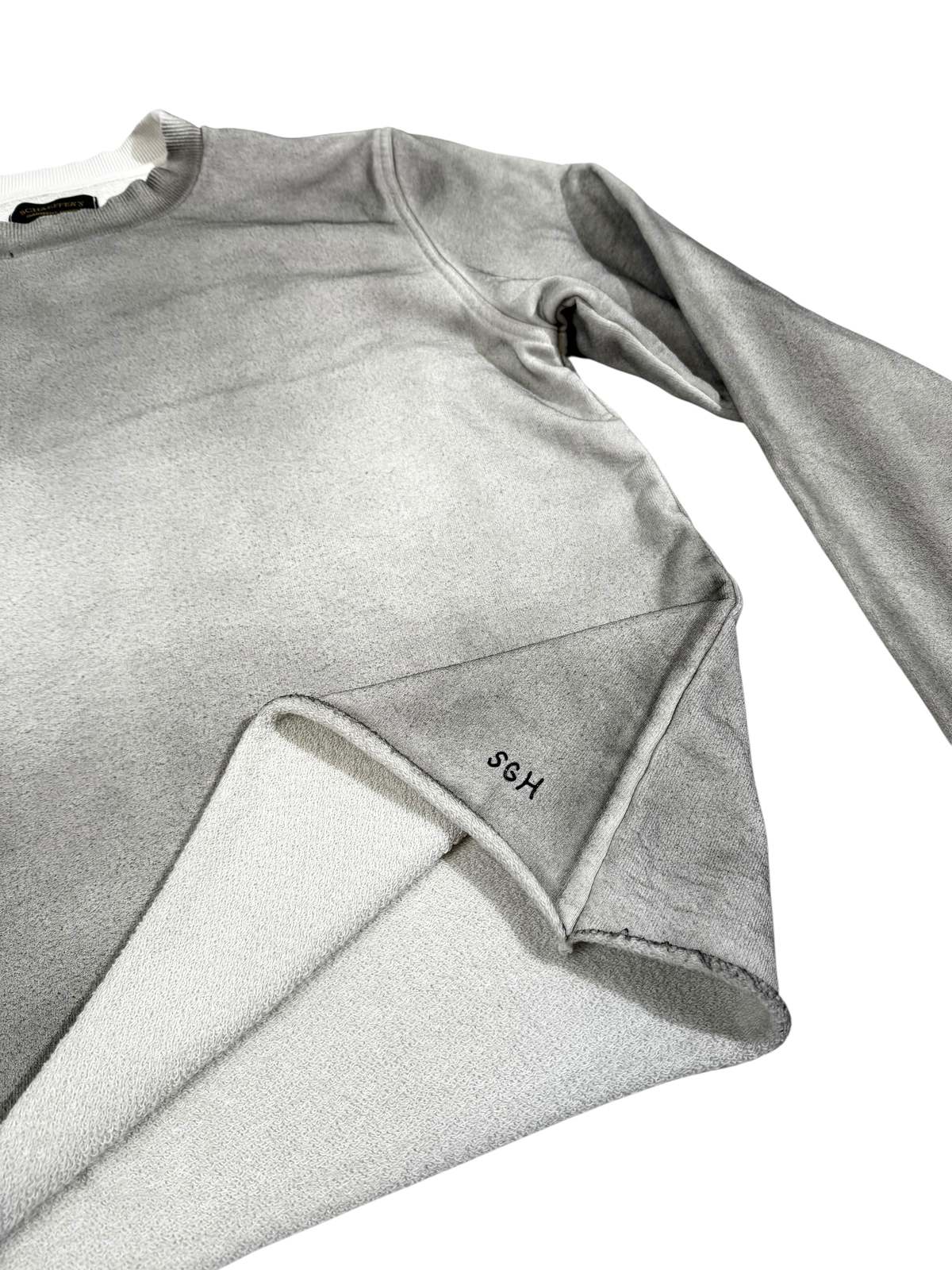 SCHAEFFER'S GARMENT HOTEL Raw Edge Crewneck Sweatshirt - Image 3 of 3