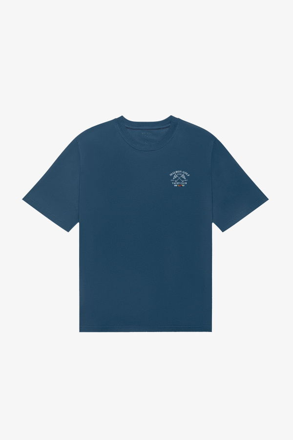 MALBON GOLF Bermuda Yacht Club Tee - Navy