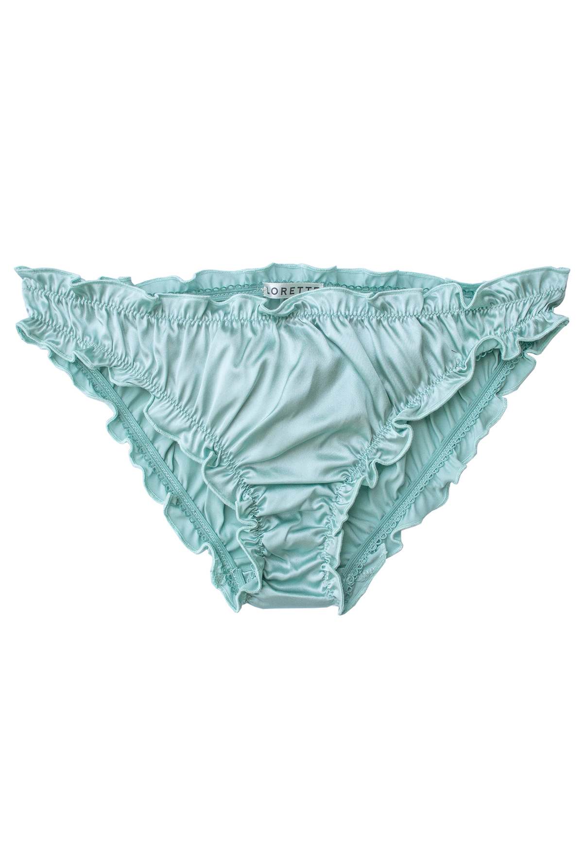 Lorette Lingerie Jolie Silk Panties - River - Image 1 of 5