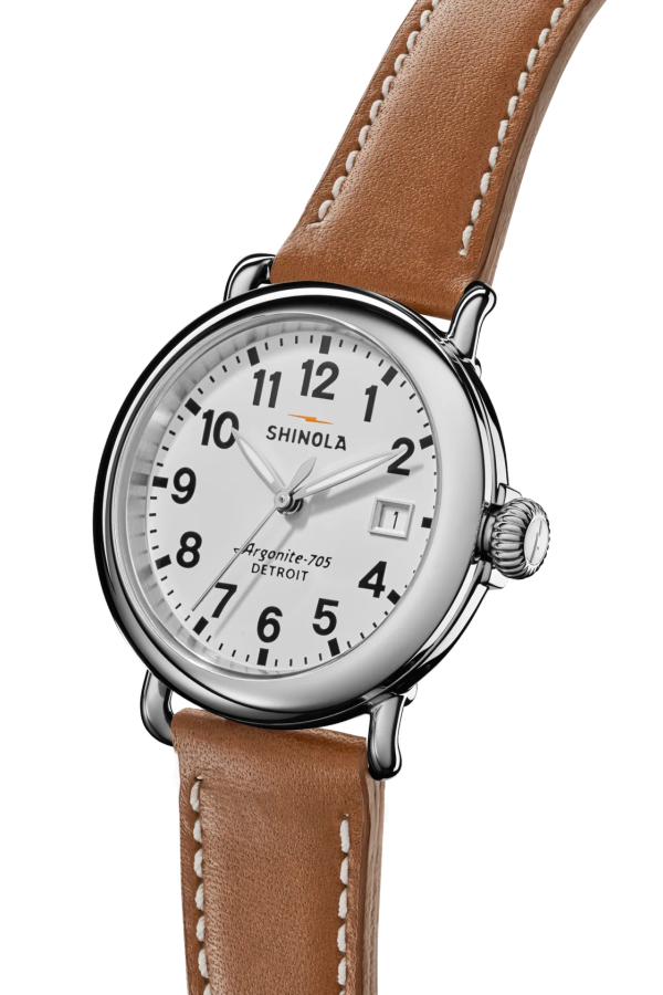Shinola Runwell 36mm Watch - Tan